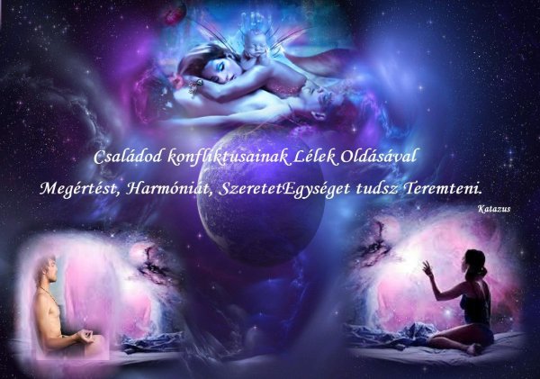 CSALÁDOD LÉLEK OLDÁSA kép szöveggel