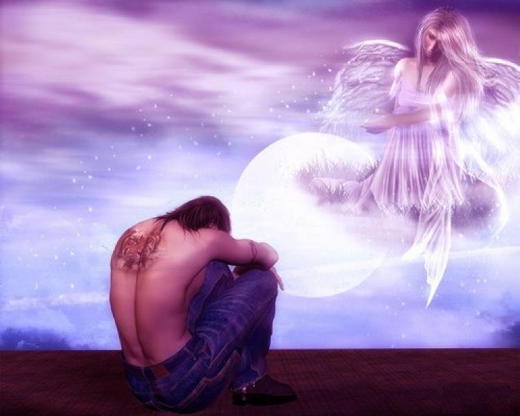 Fiatalember Angyal n